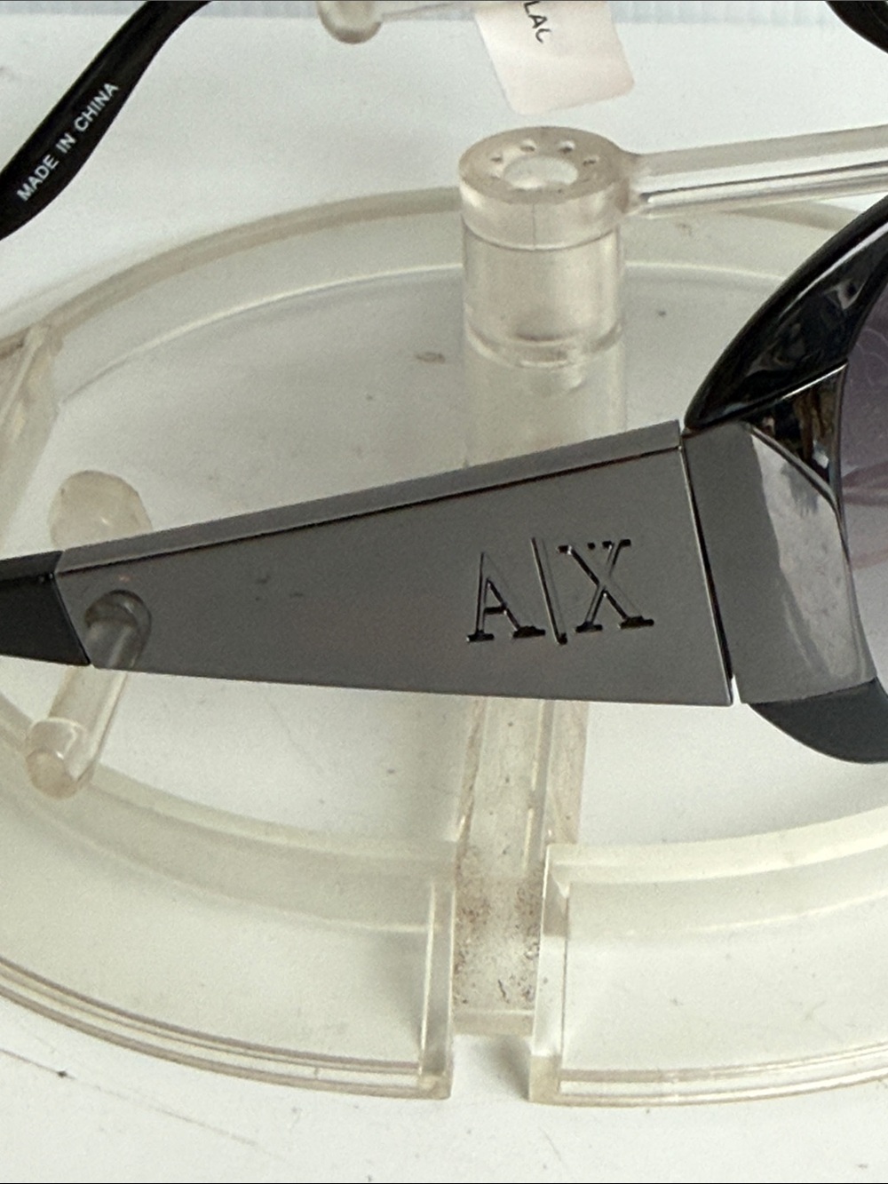 NEW ARMANI EXCHANGE AX050/S Black Sunglasses NEW WITHOUT TAGS - Picture 5 of 9